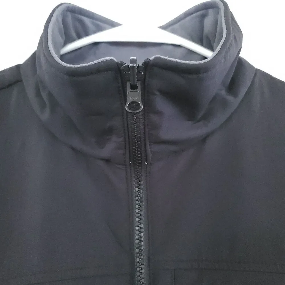 Columbia Interchange Core XCL Softshell Full Zip Black Jacket Men’s Size XL